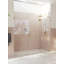 Stellar 76.5 in. x 78 in. Fully Frameless 3 Panel Inline Hinge Shower Door-729068090