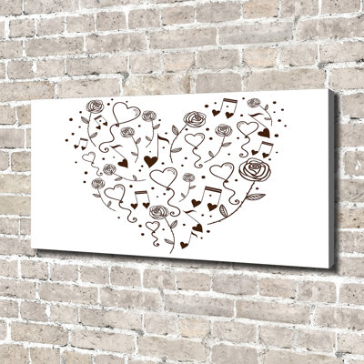 Heart - Wrapped Canvas Print