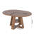 Extendable Dining Table For 4-6 People, Round Dining Table-865782317