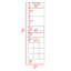 Armoire de bar 12 tablettes 2 tiroirs 12 bouteilles