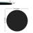 Black 36 Inch Round 1/2 Thick Tempered Glass Table Top With Polished Beveled Edge, Wear And Corrosion , For Patio Coffee Tables Heat Impact Business Office-516573062