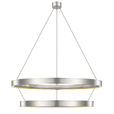 Connery 9 - Light Solid Brass LED Chandelier by Chapman & Myers