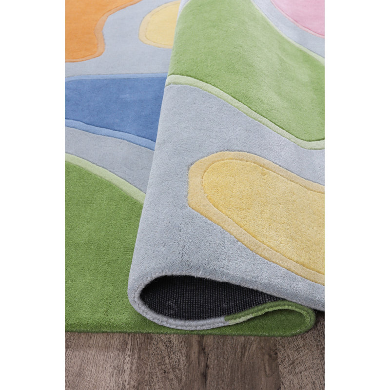 Charise Paisley Wool Hand Woven Area Rug, Rectangle 200 x 290cm