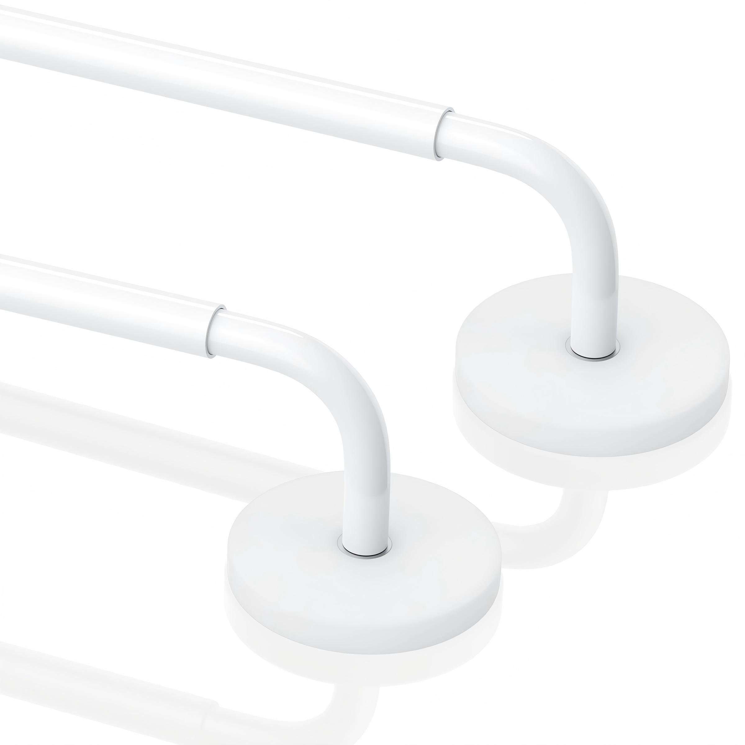 Symple Stuff Magnetic Curtain Rods ( Black) - Wayfair Canada