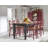 Marionville Kitchen Island with 6 Drawers, 2 Adjustable Shelves, Open Bottom Shelf, and 2 Towel Bars-1502097367