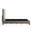 Lit tapissier capitonné standard à profil bas Kaster-517925153-517925154