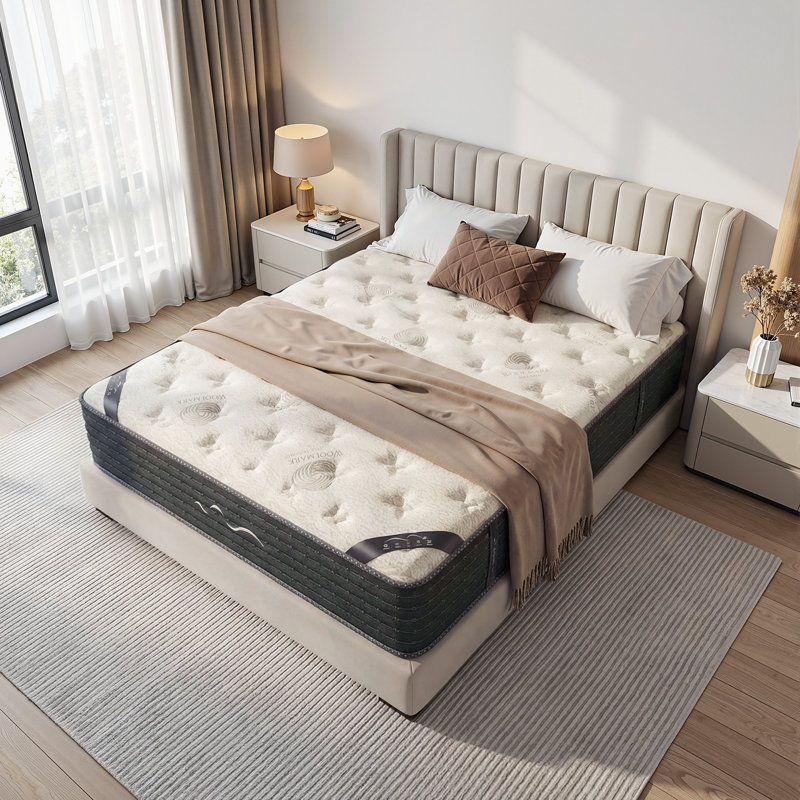 Matelas en mousse viscoélastique réversible 12 po et 14 po - mi-ferme,, 12", Très grand lit