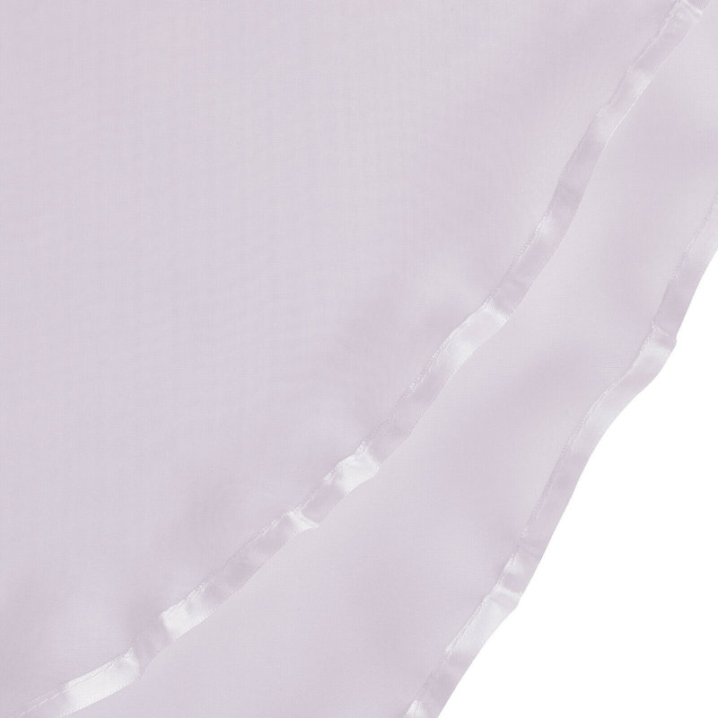 Rideau de cantonnière à niveaux Infinity, 55 po x 24 po, Mauve clair