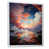 White Floater Framed