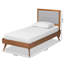 Lit plateforme simple capitonné Cranbrook-839406218