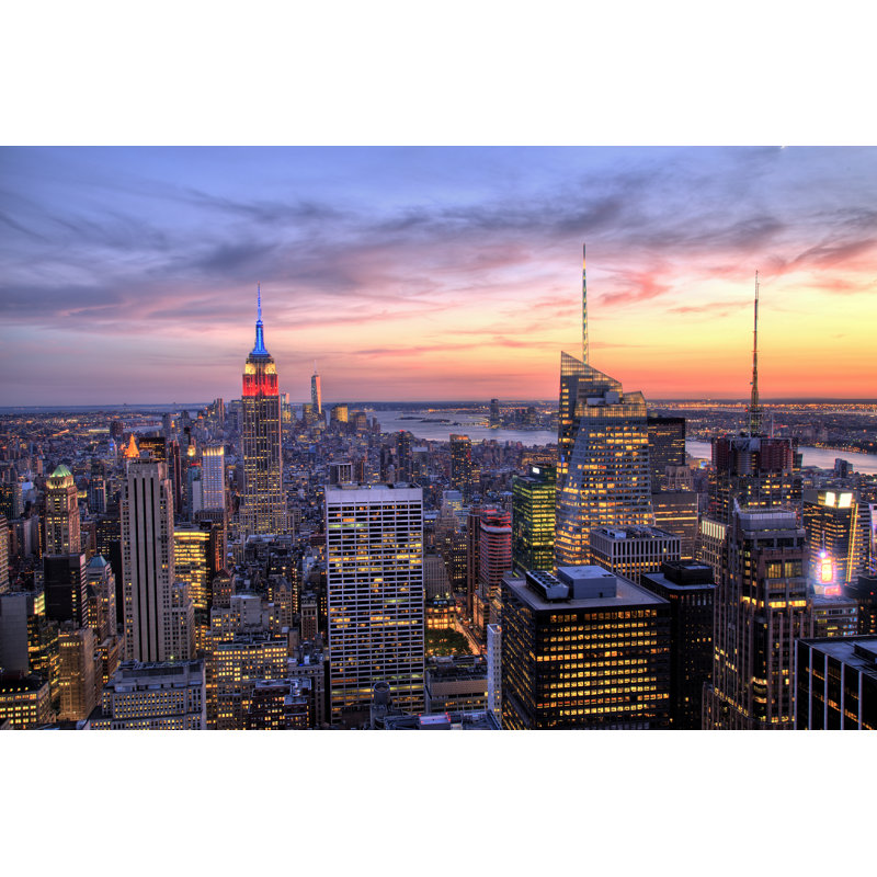 Iduna New York City - Wrapped Canvas Print, 30cm H x 46cm W x 3.8cm D
