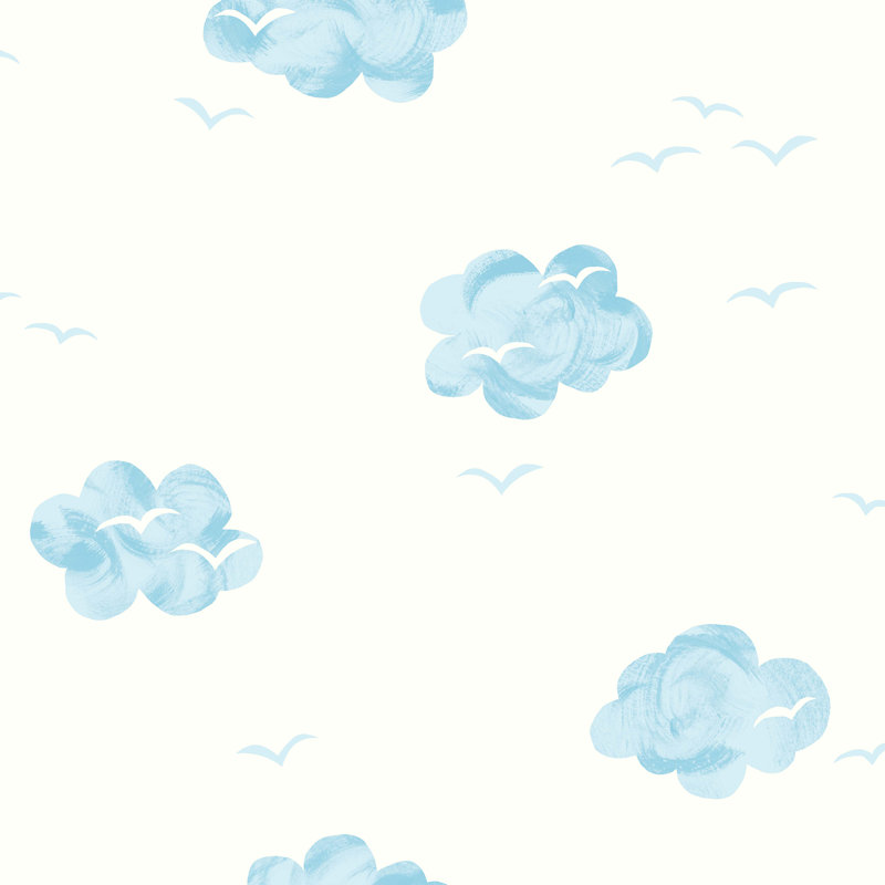 Rouleau de papier peint 33 pi x 20,5 po Hythe Daydream