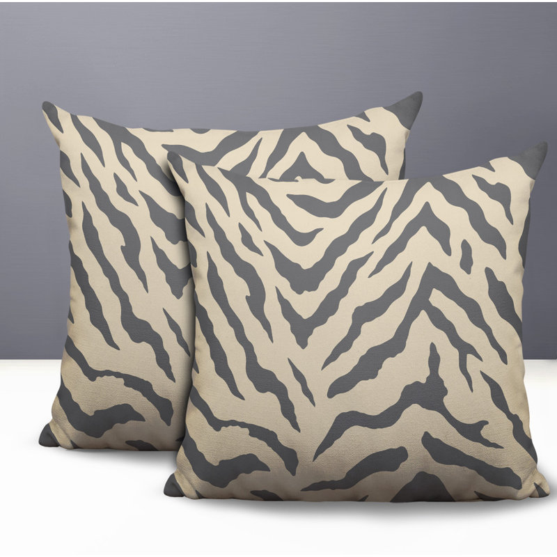 Coussin intérieur / extérieur Billi, 18x18, Gray