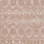 Modern Shaggy Area Pink/Cream-808820364