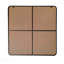 Miroir d'appoint 36 x 36 po