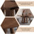 Solid Wood Ash brown Dining Table-107382139