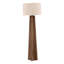 Devayne Floor Lamp Light Brown