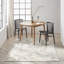 Abstract Machine Woven Grey Multicolour Area Rug-99468434