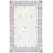 Abbeygail Hand Tufted Wool/Cotton Geometric Rug in Ivory/Black-959293248
