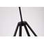 Modern 6 Light LED Black Diamond Frame Chandelier-959491043
