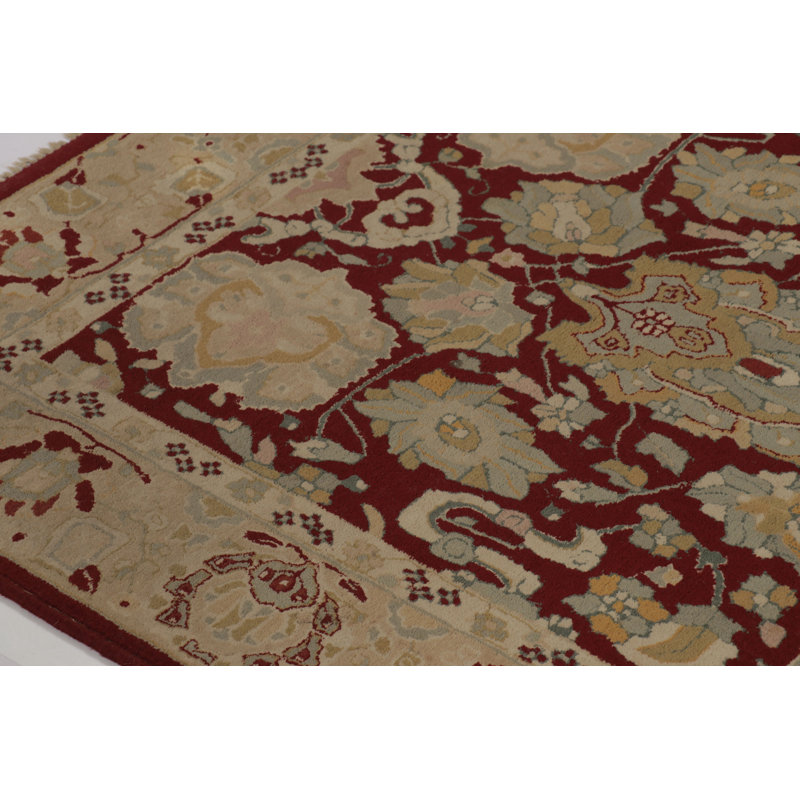 Antique One-of-a-Kind 4'0x7'5 Hand Knotted Area Rug