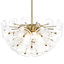 Lustre de sphère spoutnik 6 lumières Fregoso