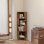 Corner Bookcase L-Shaped Bookshelf Corner Display Shelf For Bedroom Living Room Office