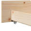 Bed Frame with Headboard Solid Pine Wood-1324561810-1324561817