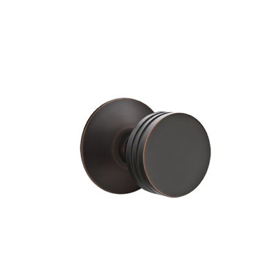 Privacy Bern Knob with Modern Rose