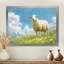 Dovenson Quiet Pasture Sheep Portrait - Sheep Wall Art-1787595870-1679992566-1787595857