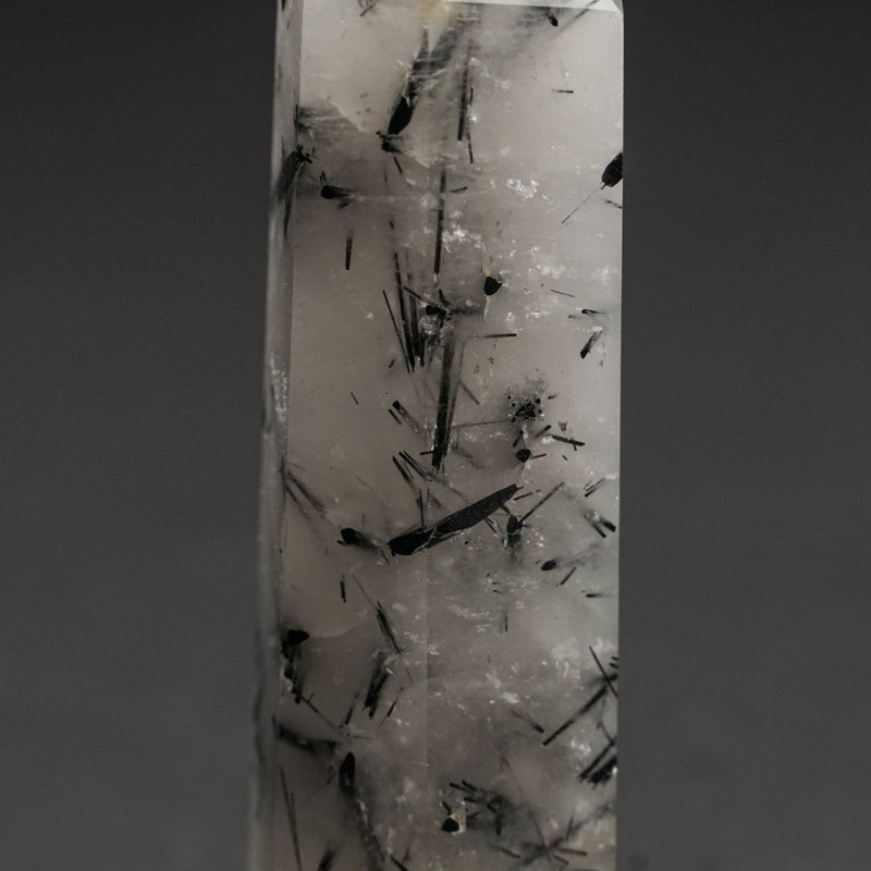 Tourmaline Quartz Point du Brésil (0,12 lb)