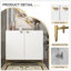 Armoire d'appoint 2 portes