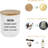 Vanilla, Coconut Scented Jar Candle
