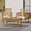2 chaises club + table