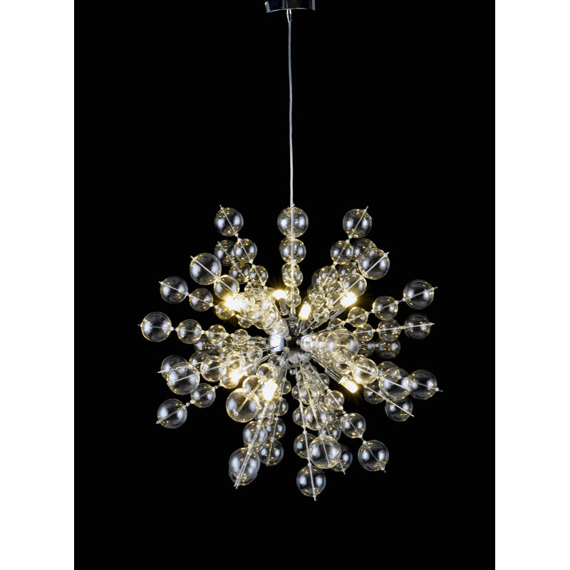8 - Light Dimmable Sputnik Chandelier