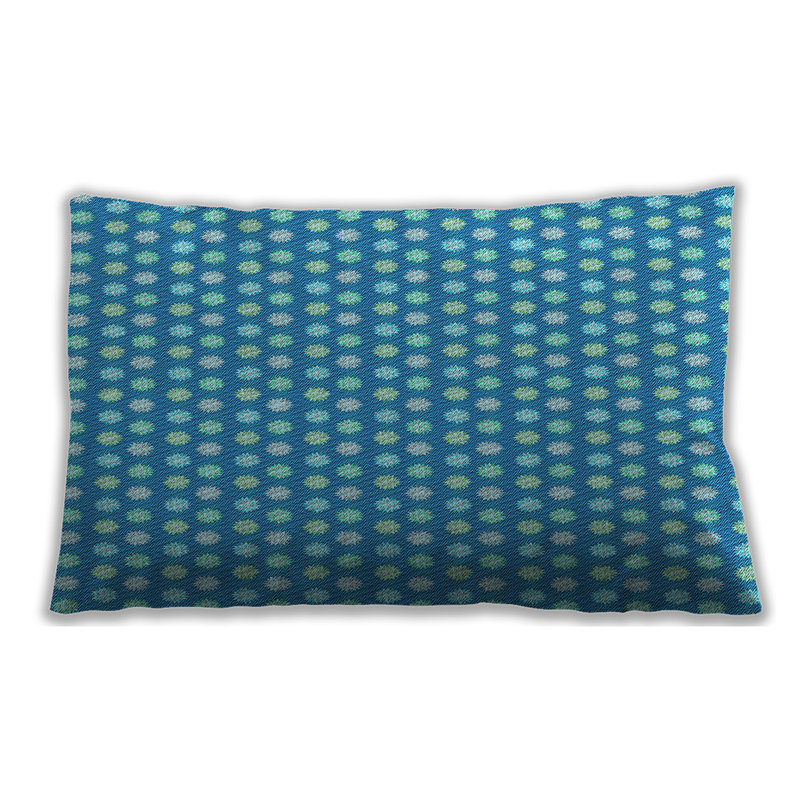 Coussin décoratif à motif 958, Microsuède, Rouge