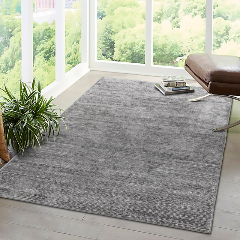 Tapis gris Glenn, Rectangle 2 pi x 3 pi