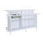 Table de bar blanche