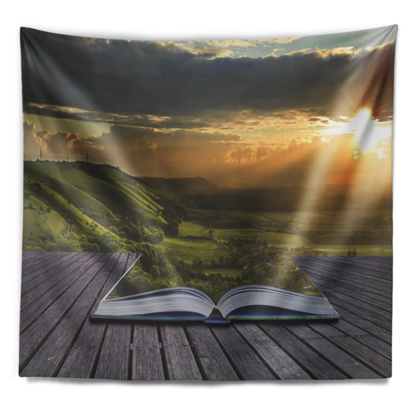 Polyester Tapestry, 50" H x 60" W