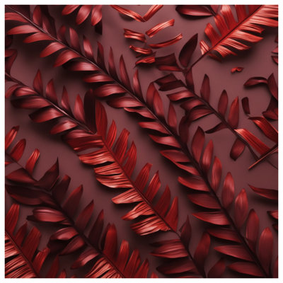 Tropical Palm Leaves Comforter