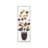 Hand-Painted Decorative Metal Wall Accessory, 12.6 x 35.4 inches | 100% Metal, Thickness: 0.06 inches | Unique Color Variations, Easy Wall Mounting | Ideal for Home Decor, Living Room & Office Enhancement