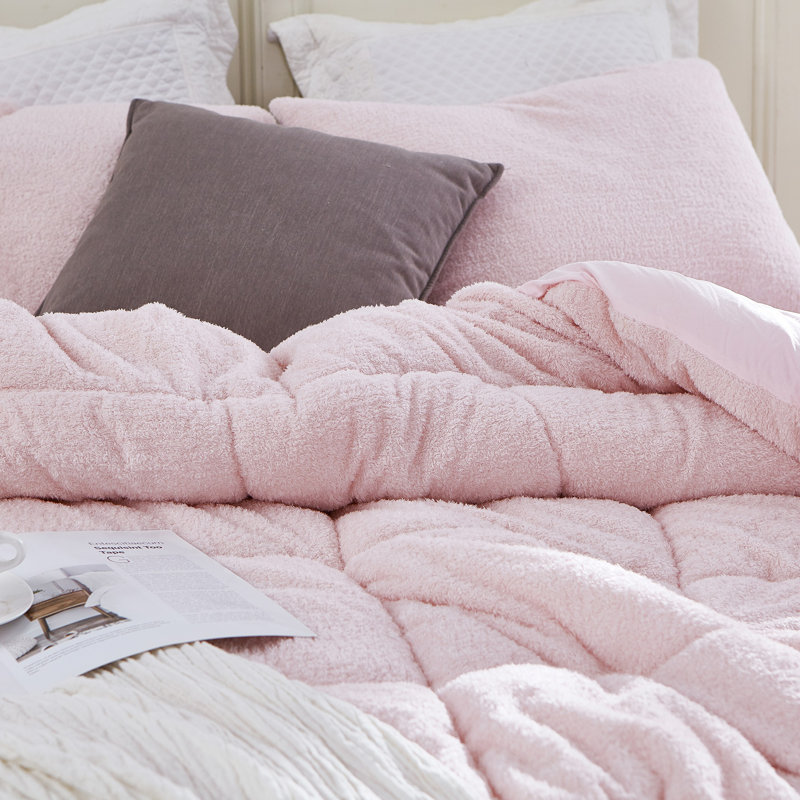 Oh Sweetie Bare Coma Inducer Plush Oversized Comforter, Full Comforter, Blue