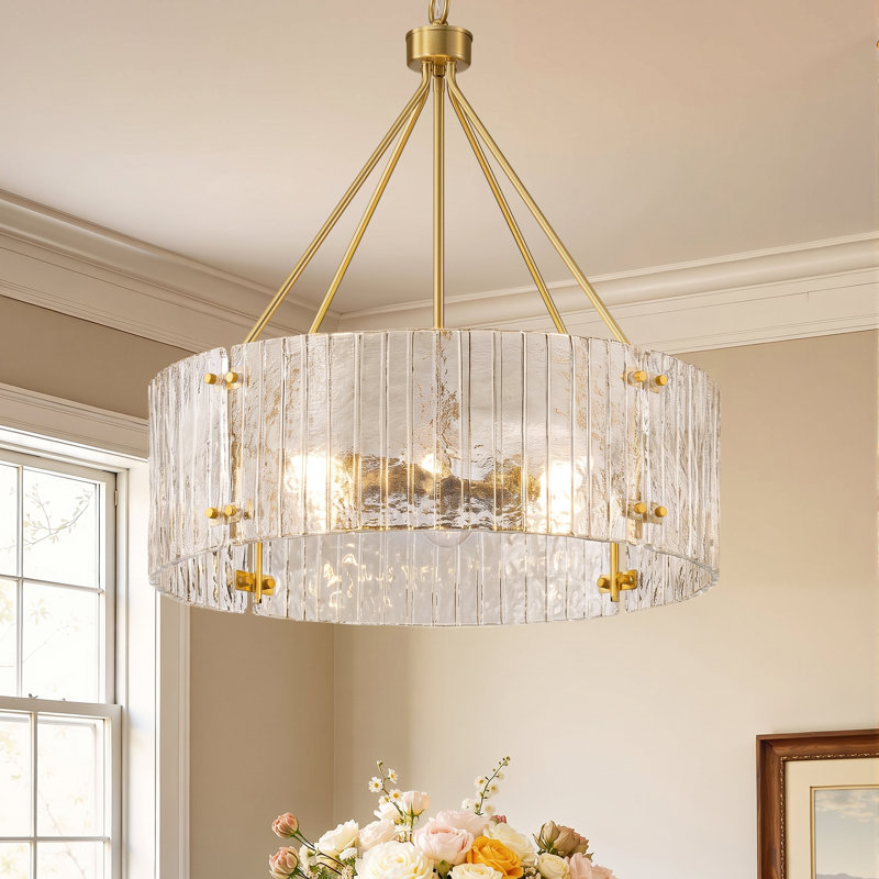 Lustre en fer 8 lumières Nicola