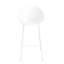 2 pièces - Chaises d'extérieur froides en blanc, fer et plastique, 19,91 de largeur, profondeur, 39,68 de hauteur, 10,45 lb de poids, paire élégante + taille X,