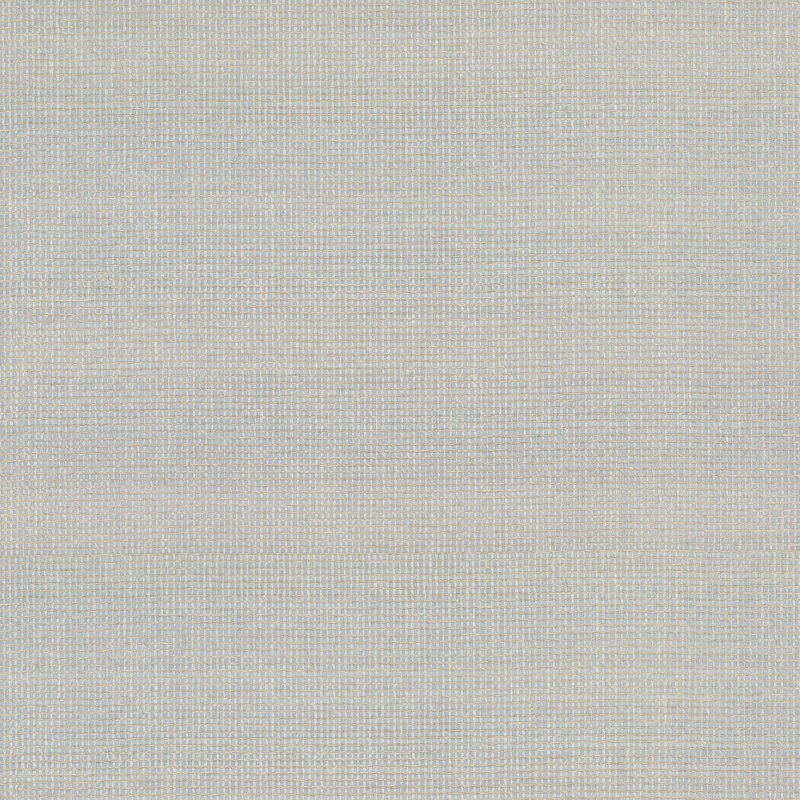 Wanchai Grass Cloth Metallic Wallpaper Roll, Gray