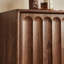 Buffet ajustable en noyer noir