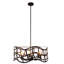 Lustre géométrique 6 lumières unique Maysville