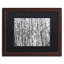 «Winter Aspens», reproduction d'art sur toile encadrée-15194572-69283778-118156476