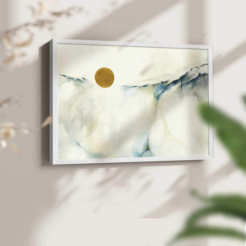 Continuum -Framed Print - Restickable, 16" H x 20" W, White