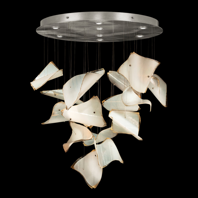 Elevate 8 - Light Pendant, Silver, White